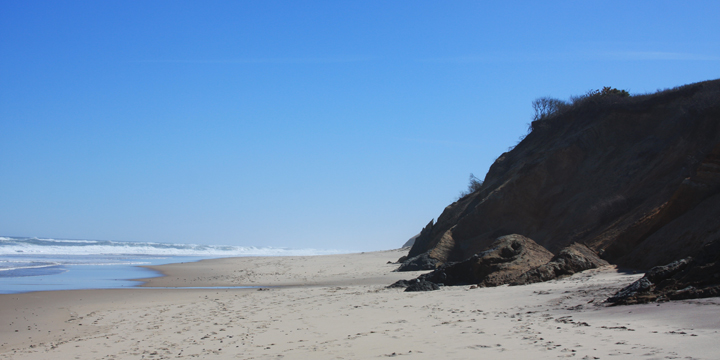Newcomb Hollow Beach in the Fall