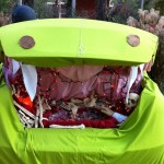 Car Trunk Decorated as an Alligator at Trunk or Treat