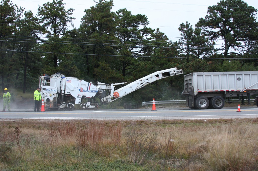  Rt 6 Roadwork, Wellfleet Cape Cod