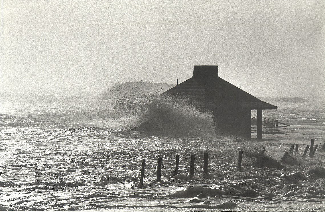 Blizzard of 1978, Storm Surge, Coast Gaurd Beach, Eastham, Cape Cod, MA