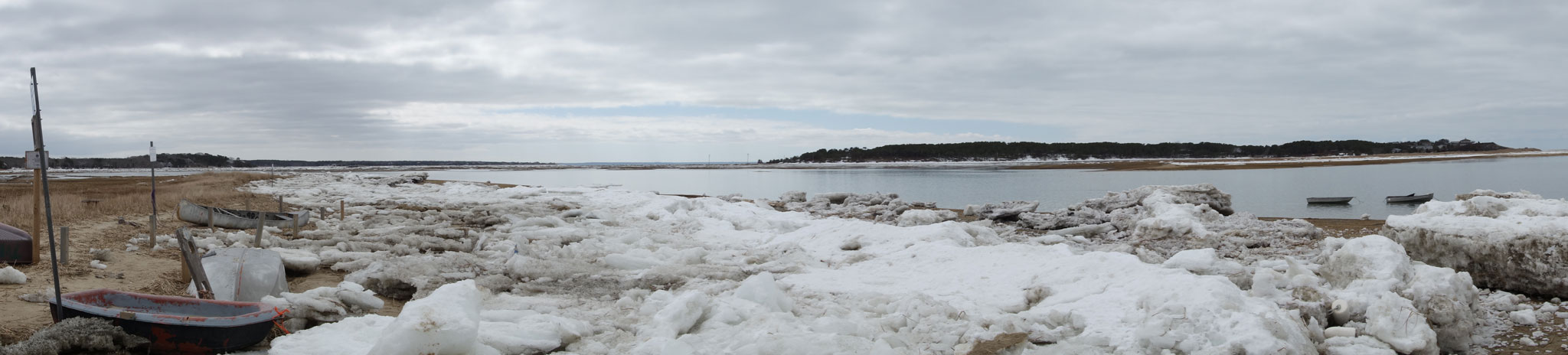 Old-Wharf-Loagy-Bay-Ice-Panorama,Wellfleet-Cape-Cod,-MA-Spring-2015