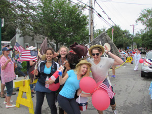 The Furies & Pirates, Wellfleet 4th of July Parade 2015
