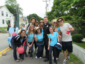 The Furies & Wellfleet Police Officer, 4th of July Parade 2015