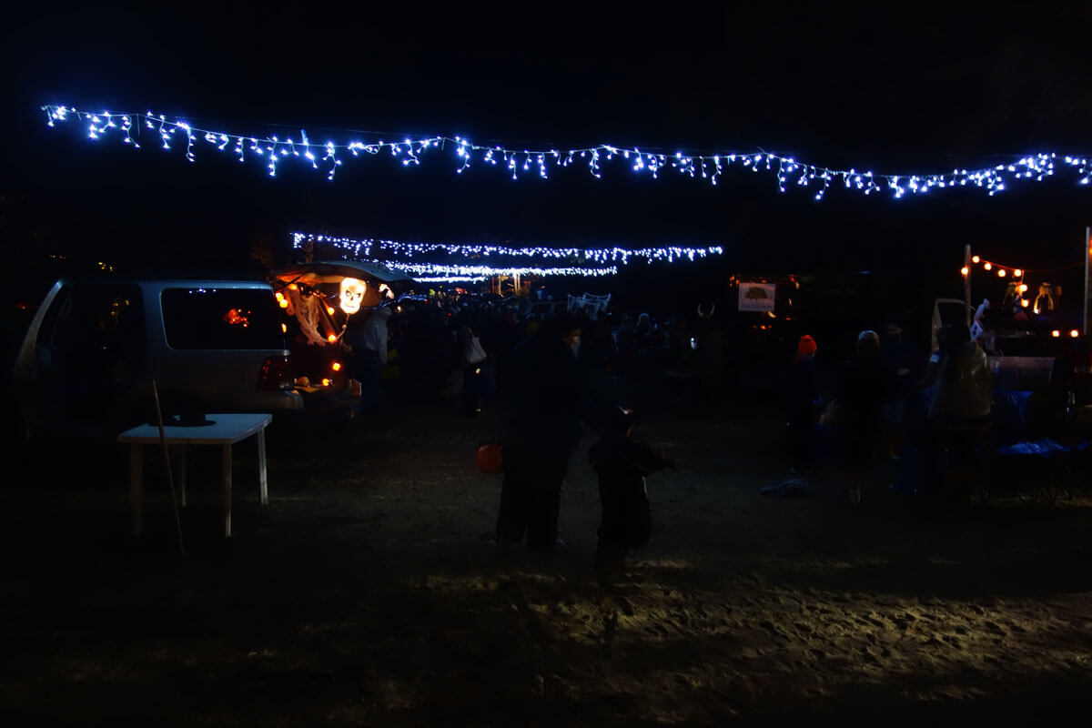 Wellfleet-Trunk-or-Treat-Street-at-Night, Cape Cod