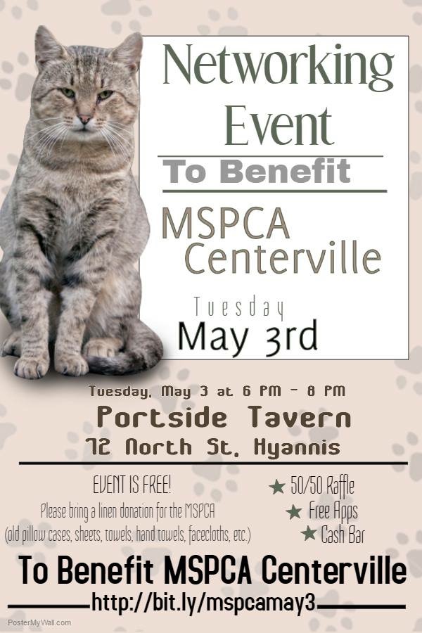 MSPCA Networking & Fundraiser, Linen Donation, The Furies